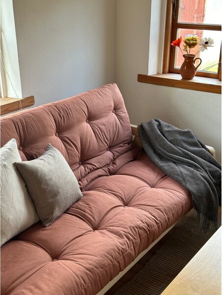 Pomarańczowa rozkładana sofa 204 cm Grab – Karup Design