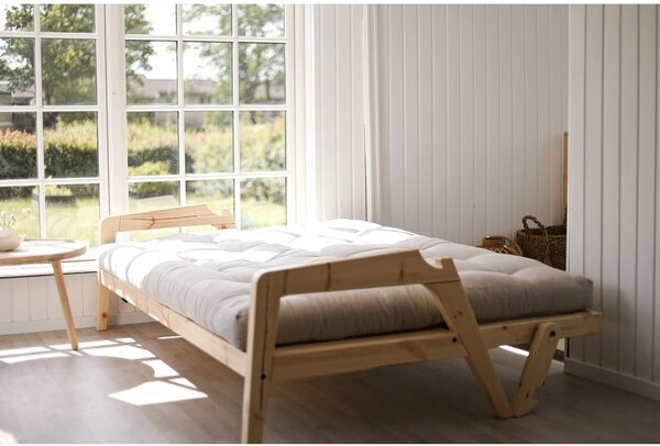 Różowa rozkładana sofa 190 cm Grab Clear – Karup Design