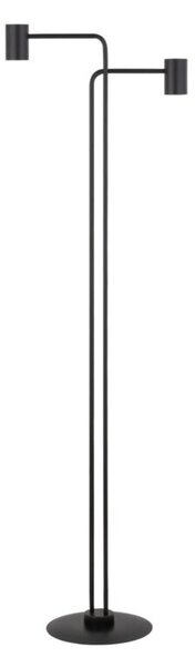 Lampa podłogowa minimalistyczna nowoczesna czarna dwa reflektorki 2xGU10 25W Luis Sigma Lighting