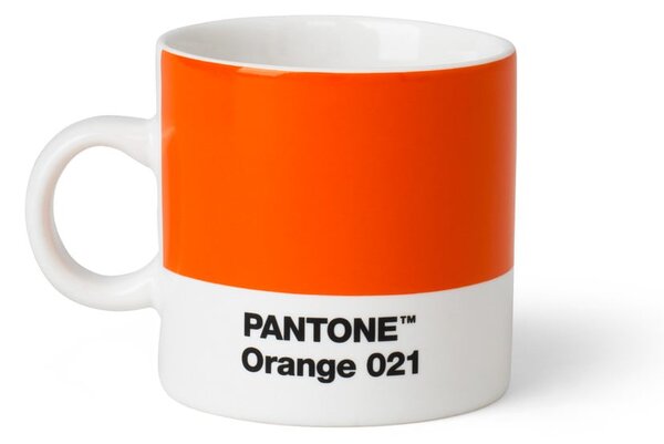 Czerwony ceramiczny kubek na espresso 120 ml Espresso Orange 021 – Pantone