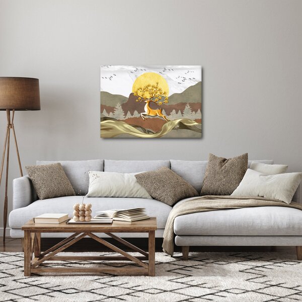 Obraz jelenia (70x50 cm)