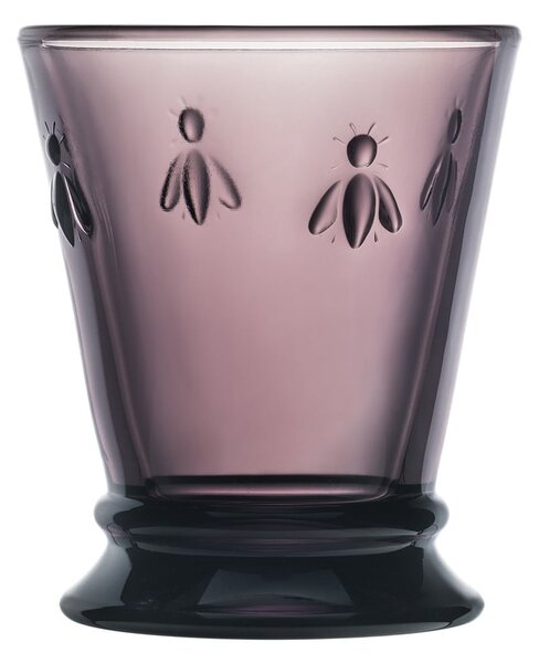 Fioletowa szklanka La Rochère Bee, 260 ml
