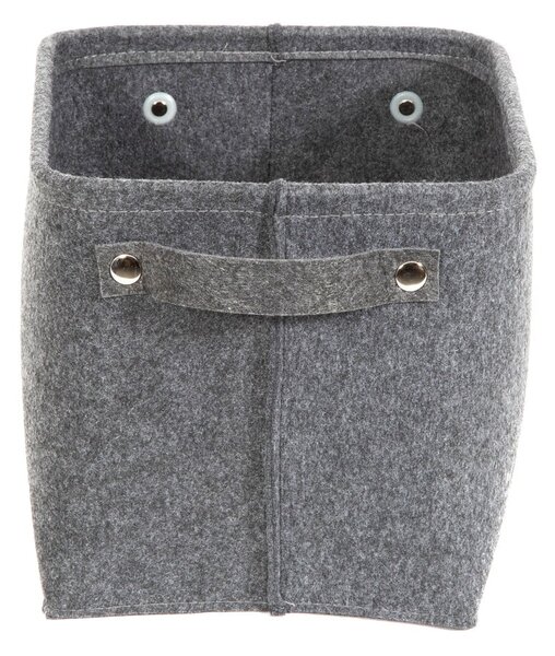Szary filcowy koszyk Compactor Felt Basket, 29x24 cm