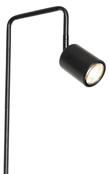 Nowoczesna lampa stojąca czarna regulowana - Java Oswietlenie wewnetrzne