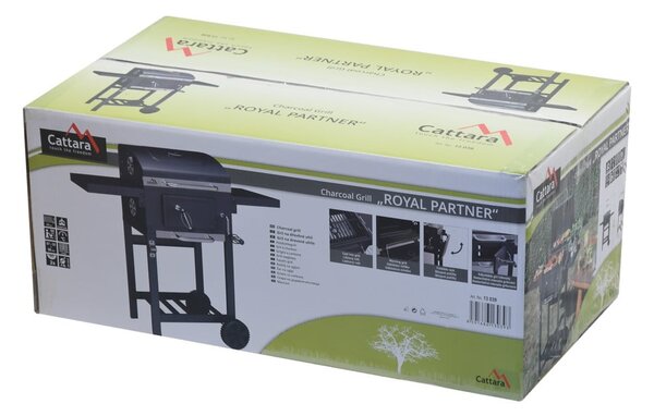 Grill na węgiel drzewny Royal Partner – Cattara