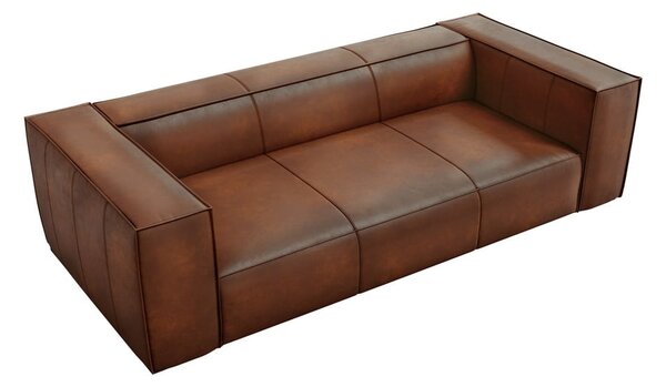 Koniakowa skórzana sofa 227 cm Madame – Windsor & Co Sofas