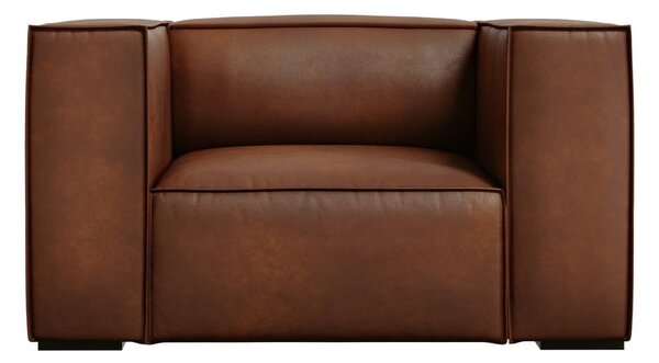 Koniakowy skórzany fotel Madame – Windsor & Co Sofas