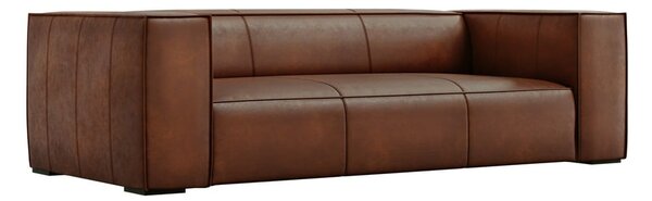 Koniakowa skórzana sofa 227 cm Madame – Windsor & Co Sofas