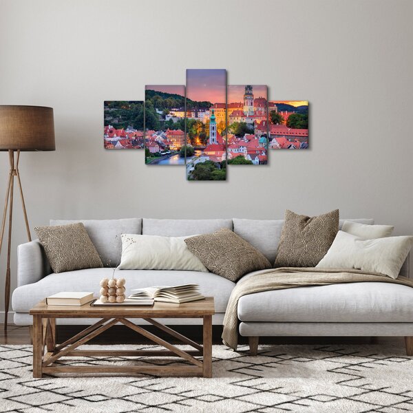 Obraz - Český Krumlov (125x70 cm)