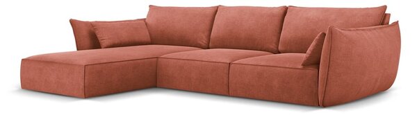 Czerwony narożnik (lewostronny) Vanda – Mazzini Sofas