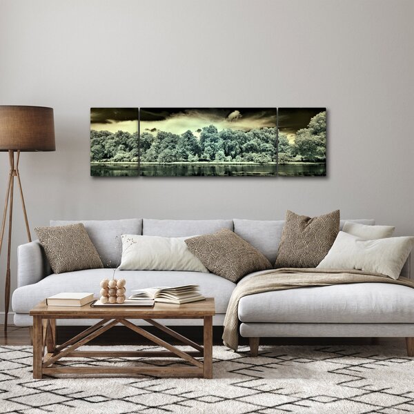 Obraz akwenu wodnego (170x50 cm)