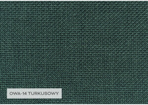 Turkusowa rozkładana sofa 207 cm Simon – Miuform