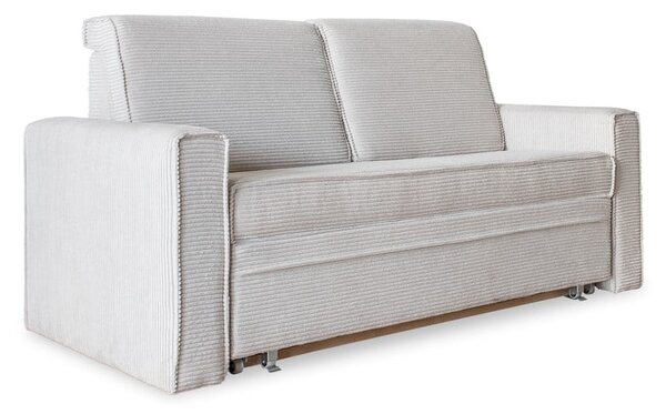 Biała rozkładana sofa 168 cm Lucky Lucy – Miuform