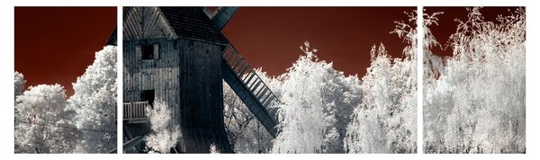 Obraz młyna (170x50 cm)