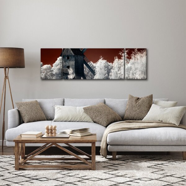 Obraz młyna (170x50 cm)