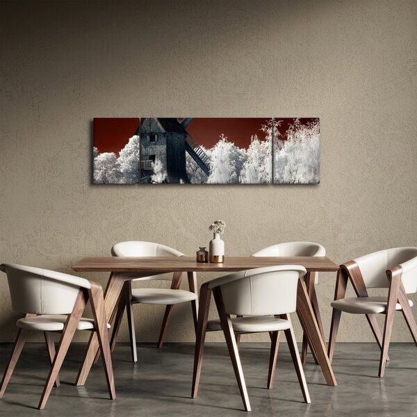 Obraz młyna (170x50 cm)