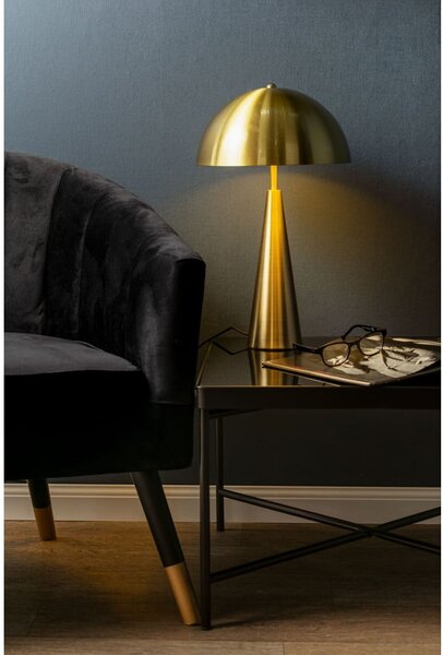 Lampa stołowa w kolorze złota Leitmotiv Sublime, wys. 51 cm