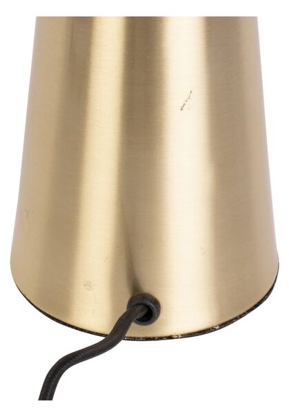 Lampa stołowa w kolorze złota Leitmotiv Sublime, wys. 51 cm