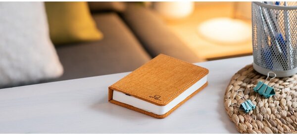 Pomarańczowa dekoracja świetlna na USB Booklight – Gingko