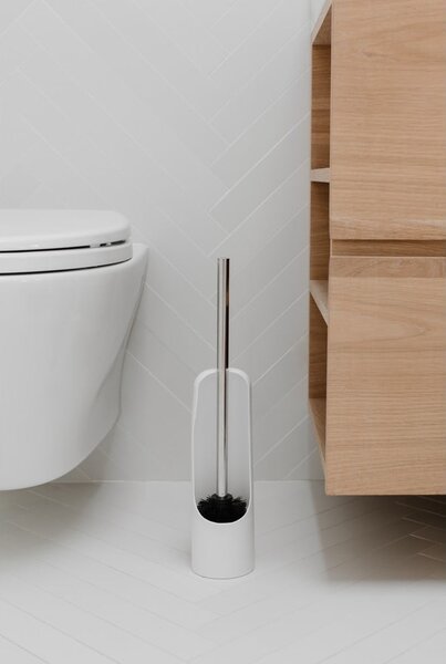 Biała plastikowa szczotka do WC Touch – Umbra