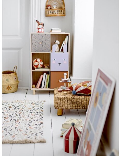 Naturalny regał dziecięcy z litego drewna paulowni 55x89,5 cm Calle – Bloomingville Mini