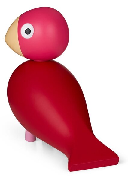 Figurka z litego drewna (wysokość 12,5 cm) Bird Flora – Kay Bojesen Denmark