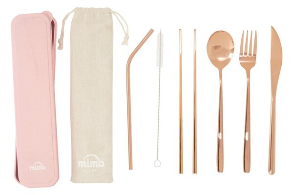 Sztućce ze stali nierdzewnej w kolorze miedzi 6 szt. Mimo – Premier Housewares