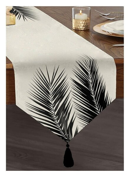 Bieżnik 45x140 cm Black Tree – Minimalist Cushion Covers