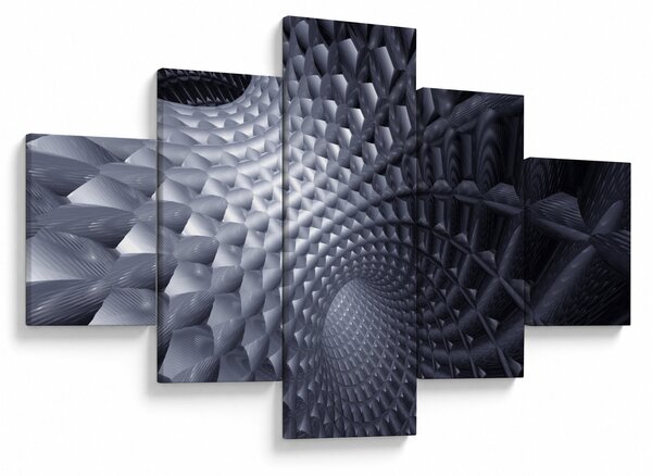 Obraz - Abstrakcja 3D (125x70 cm)