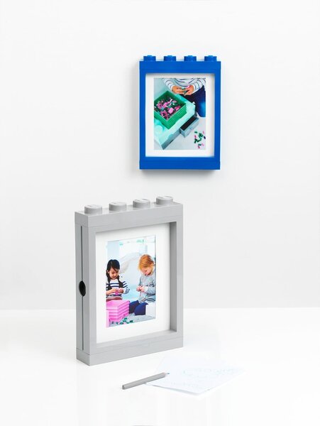 Szara ramka na zdjęcie LEGO®, 19,3x26,8 cm