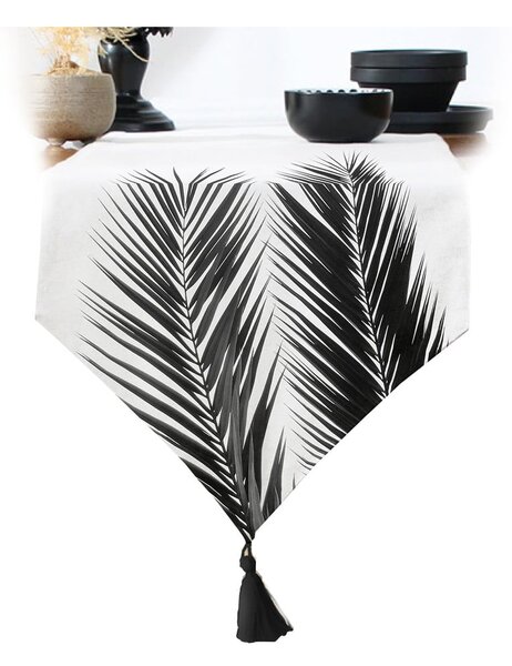 Bieżnik 45x140 cm Black Tree – Minimalist Cushion Covers