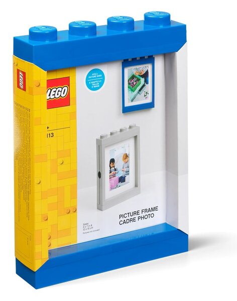 Niebieska ramka na zdjęcie LEGO®, 19,3x26,8 cm