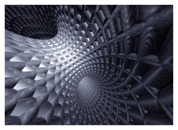 Obraz - Abstrakcja 3D (70x50 cm)