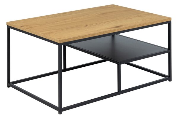 Stolik z blatem w dekorze dębu 60x90 cm Gila – Actona