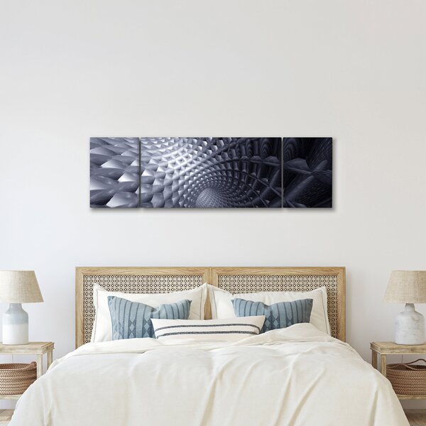 Obraz - Abstrakcja 3D (170x50 cm)