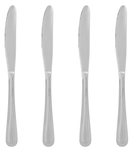 Noże zestaw 4 szt. ze stali nierdzewnej w kolorze srebra Classic – Premier Housewares
