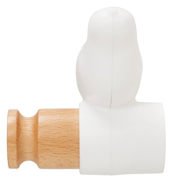 Biały haczyk ścienny Bonami Essentials Bird