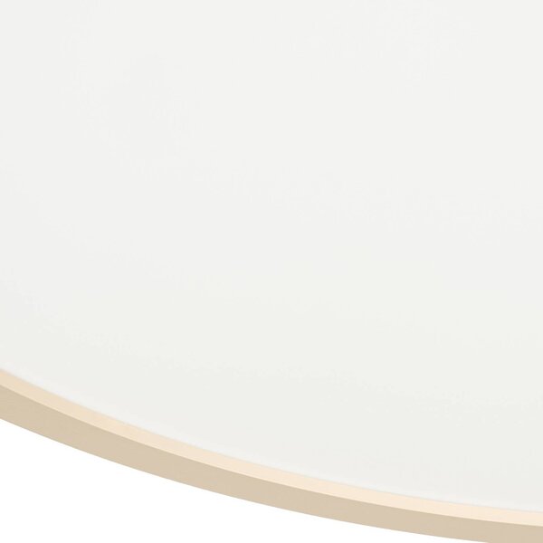 Wentylator sufitowy LED Lindby Orasu, Ø 107 cm, beżowy, CCT Orasu, kremowy / amber, salon / jadalnia, metal, nowoczesny