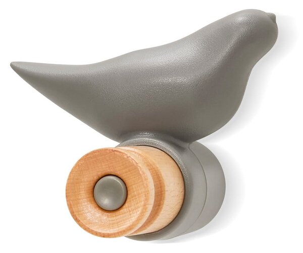 Szary haczyk ścienny Bonami Essentials Bird