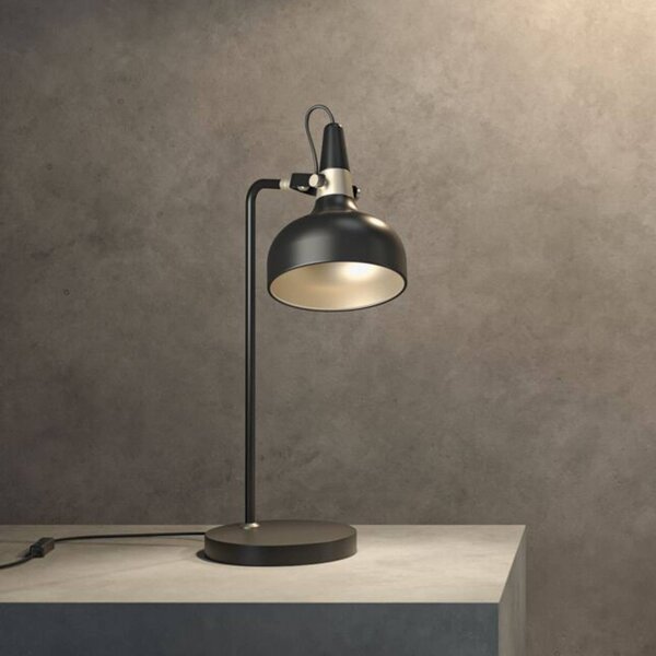 Paulmann Lampa stołowa Juna STYLE, czarny, salon / jadalnia, metal, nowoczesny