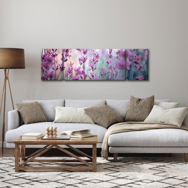 Obraz - Lawenda (170x50 cm)