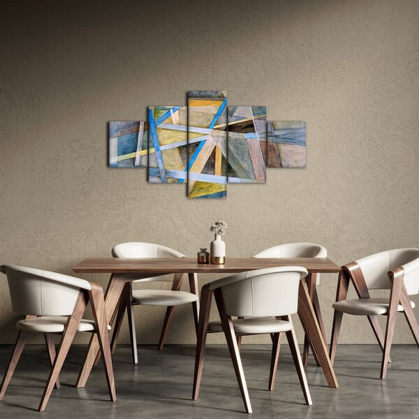 Obraz - Abstrakcja (125x70 cm)