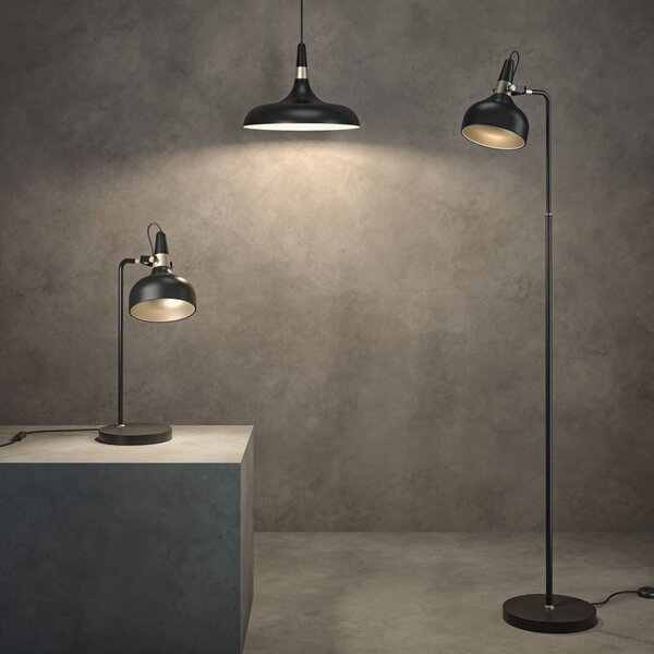Paulmann Lampa stojąca Juna STYLE, czarny, salon / jadalnia, metal, nowoczesny