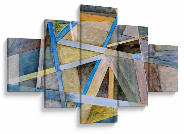 Obraz - Abstrakcja (125x70 cm)