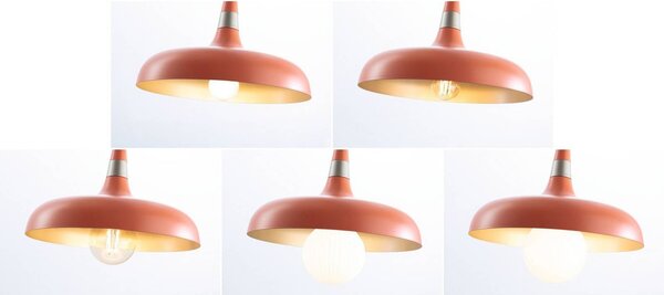Paulmann Lampa wisząca Juna STYLE, możliwość ściemniania, żółty / pomarańczowy, salon / jadalnia, metal, nowoczesny