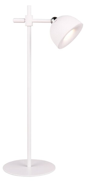 Biała lampa stołowa LED ze ściemniaczem i klipsem (wys. 41 cm) Maxima – Reality