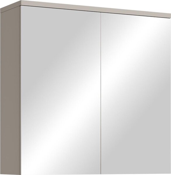 Szafka azienkowa z lustrem Toledo 60 x 60 cm Cashmere – szafka azienkowa z lustrem i 2 drzwiami