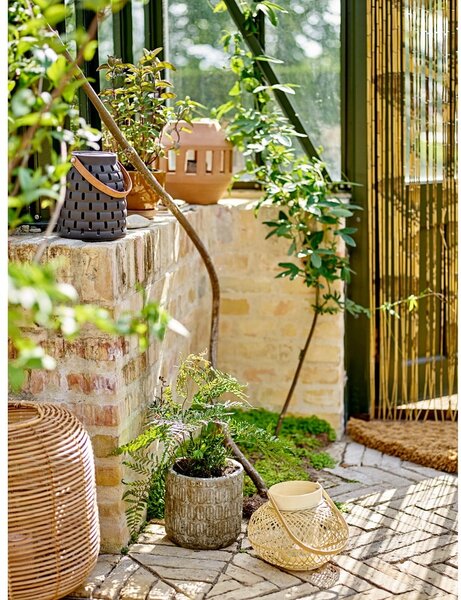 Bambusowy lampion 16 cm Malda – Bloomingville
