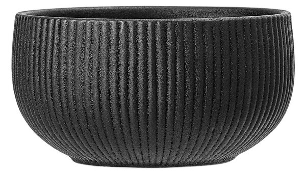 Czarna miska z kamionki Bloomingville Neri, ø 14,5 cm