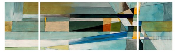 Obraz - Abstrakcja (170x50 cm)